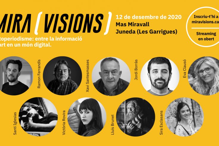 Neix Miravisions, la jornada de fotoperiodisme  organitzada per LA MIRA